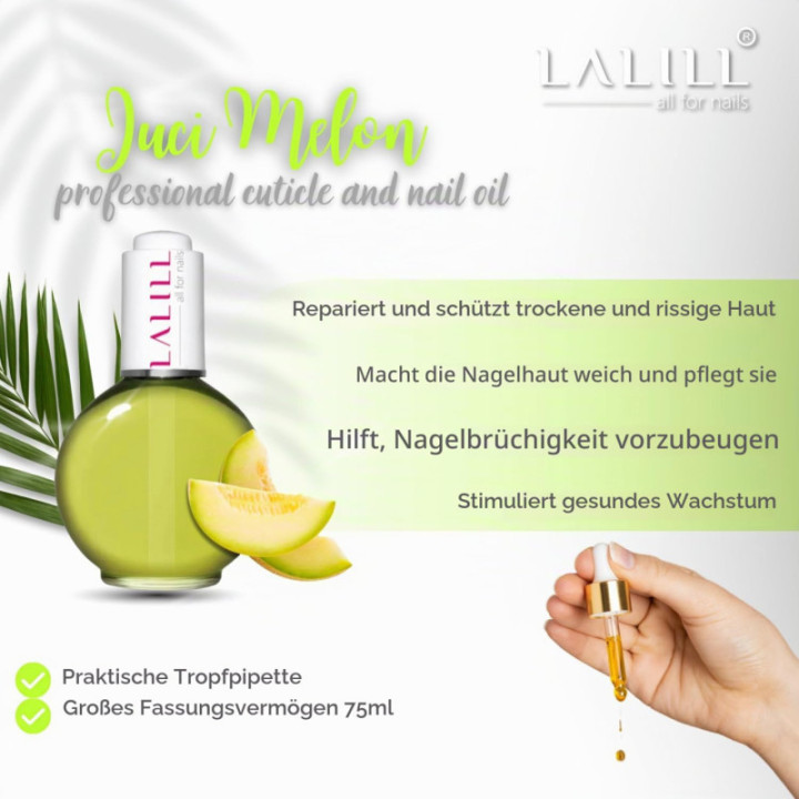 Oliwka do paznokci i skórek 75ml Juicy Melon green AMZ