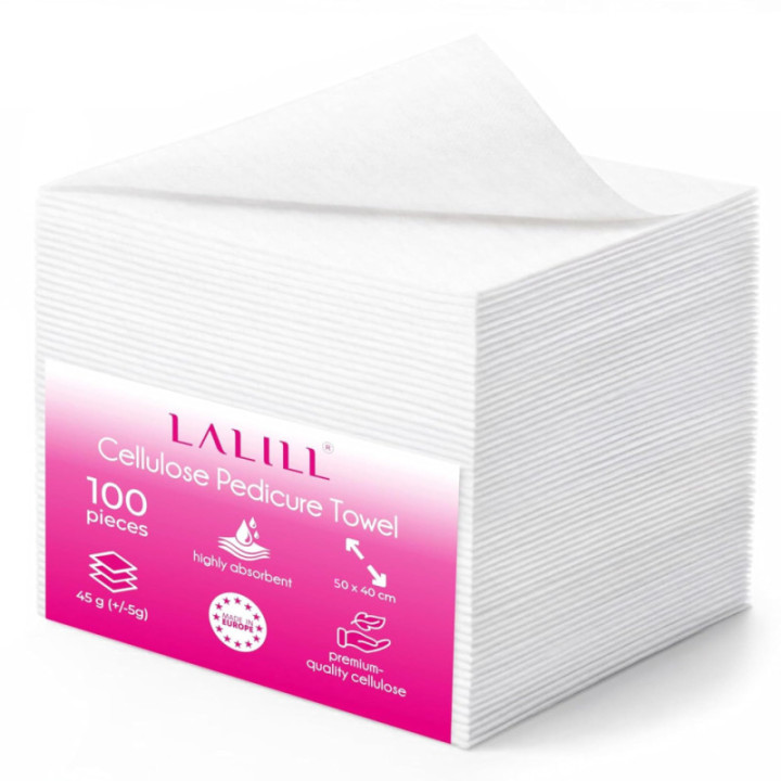 Ręcznik do pedicure celuloza 40 x 50 cm - 100 szt. AMAZON