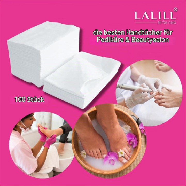Ręcznik do pedicure celuloza 40 x 50 cm - 100 szt. AMAZON