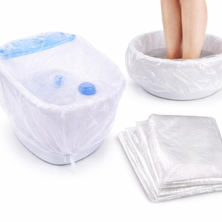 Worki torebki foliowe do miski pedicure - 50 szt. Amazon