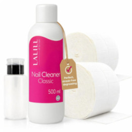 Zestaw AMAZON 3 Cleaner 500 ml + waciki 1000 szt. + dozownik