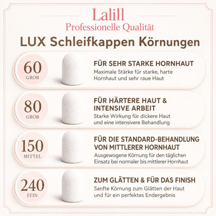 Nakładki kapturki białe LUX 10|60 50 szt. w pudełku AMZ